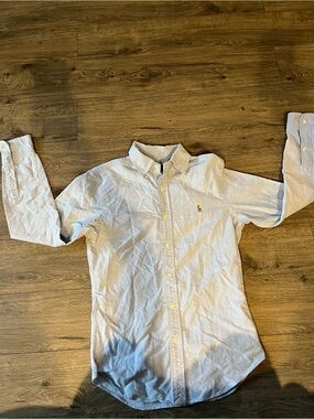 Ralph Lauren Light Blue Button-Down Oxford Shirt